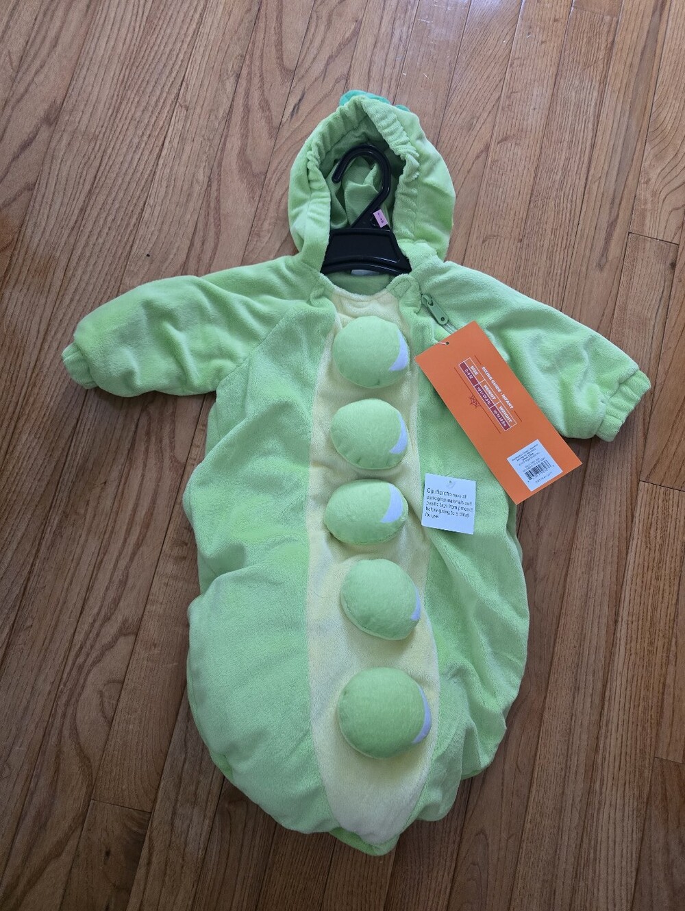 NWT peas in a pod Halloween costume